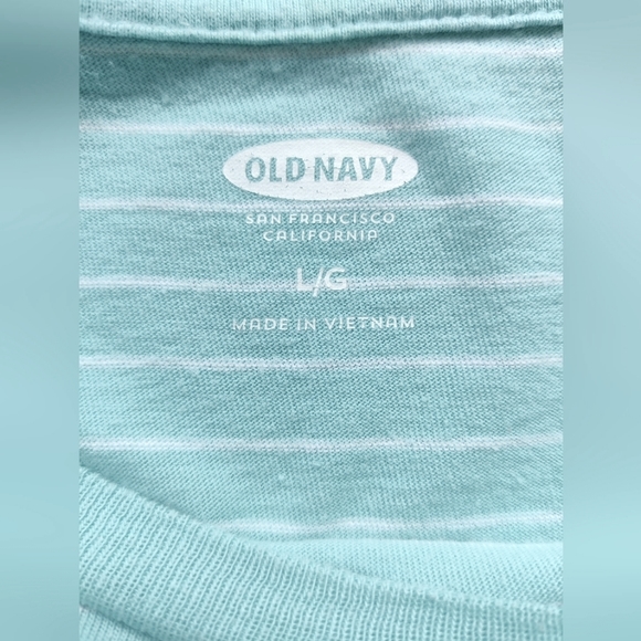 Turquoise Striped Tshirt - Picture 3 of 6